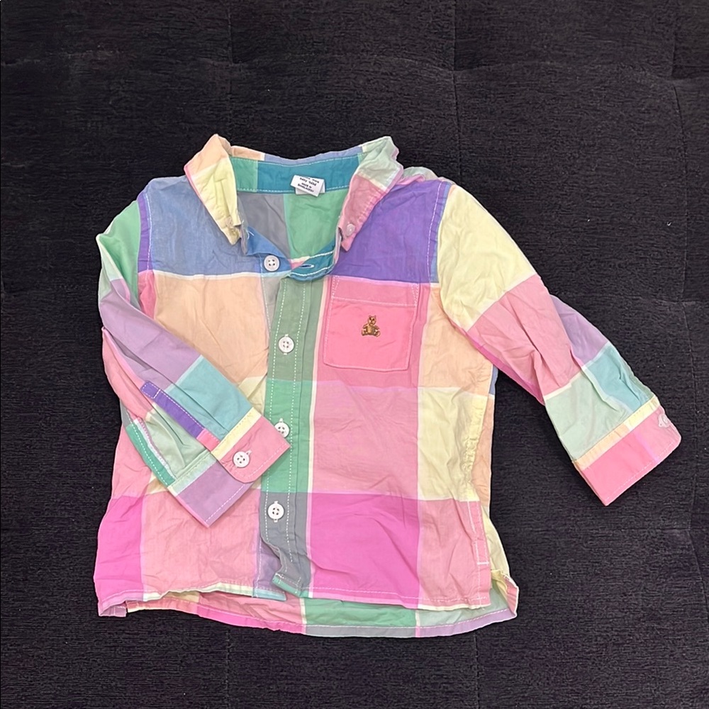 Plaid Baby Dress Shirt